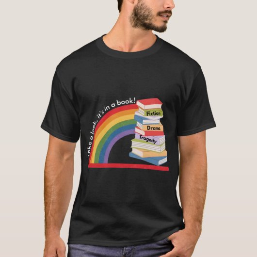 SavePBS Reading Rainbow friends friends T-shirt (Voorkant)