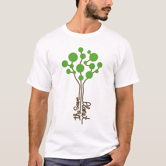 savetheplanet_2f t-shirt (Voorkant)