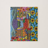 Saveurs de puzzle de la Provence par Lisa Lorenz (Vertical)