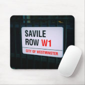 Savile Row - Londen - Mousepad Muismat (Met muis)