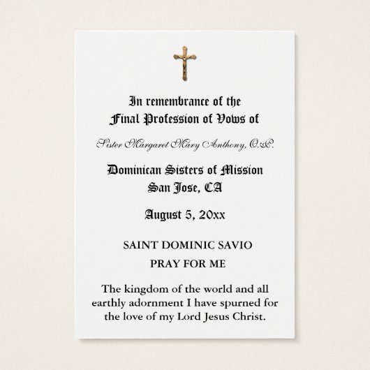 SAVIO DOMINAIRE (Dos)