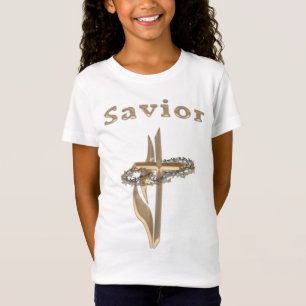 Savior Girls Christelijke kruist t-shirts