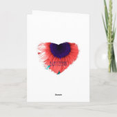 Savior's Love Feestdagen Kaart (Achterkant)