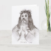 Savior's Love Feestdagen Kaart (Voorkant)
