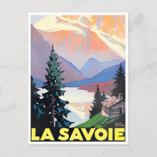 Savoie France vintage Briefkaart