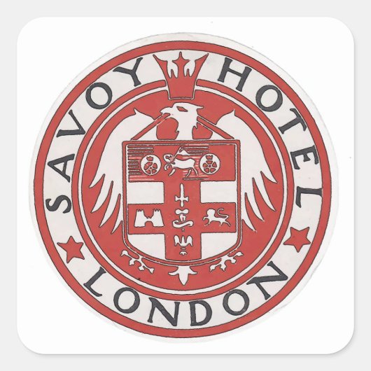 Savoie, Londen Sticker (Voorkant)