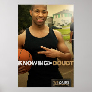 Savoir > affiche de basket-ball de doute