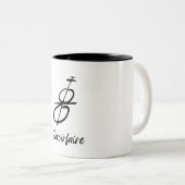 Savoir Faire Signature Mug à café à deux tons (Devant droit)