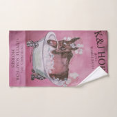 savon de bain pour bébé racehorse (Serviette à main)