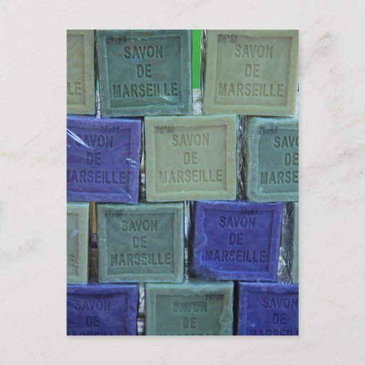 Savon de Marseille Briefkaart (Voorkant)