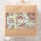 SAVON DELUXE - Étiquette (En situation)