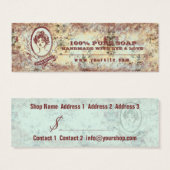 SAVON DELUXE - Étiquette de prix des marchandises (Devant & derrière)