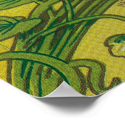 Savon Des Gentils bebes Soap Label Poster (Hoek)