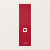 Savon fait main pour la Saint-Valentin Rouge Rose  (Inside Unfolded)