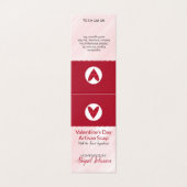 Savon fait main pour la Saint-Valentin Rouge Rose  (Outside Unfolded)