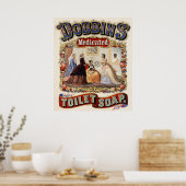 Savon hygiénique pour les dobbins - Poster vintage (Cuisine)