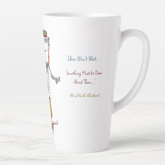 'Savon' Latte Mug (Droite)