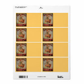  Savon Naturel Soaps Etiket (Full Sheet)