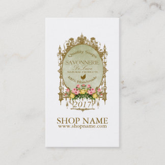 SAVONNERIE ~ Carte de visite