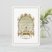 SAVONNERIE ~ Carte d'invitation (Debout devant)