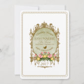 SAVONNERIE ~ Carte d'invitation (Devant)