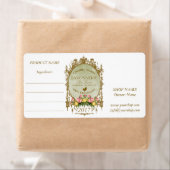 SAVONNERIE ~ Étiquette (En situation)