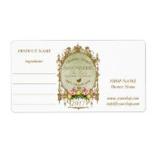 SAVONNERIE ~ Étiquette (Devant)