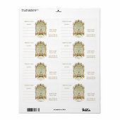 SAVONNERIE ~ Étiquette (Feuille entière)