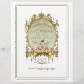 SAVONNERIE ~ Flyer (Voorkant)