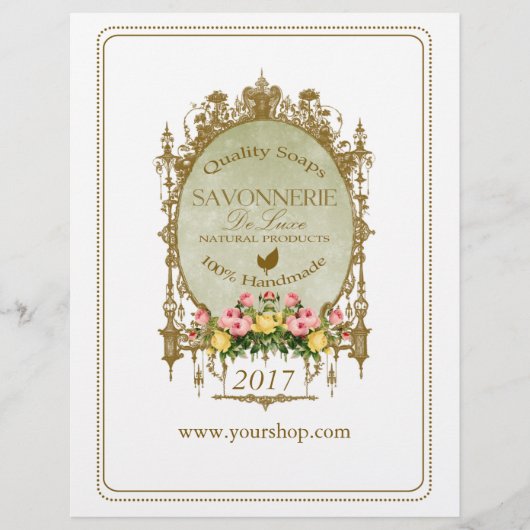 SAVONNERIE ~ Flyer (Voorkant)