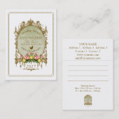 SAVONNERIE ~ Visitekaartje (Voorkant / Achterkant)