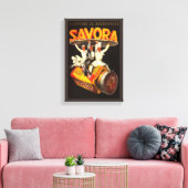 Savora Condition Advertisation Canvas Afdruk (Insitu (Woonkamer))