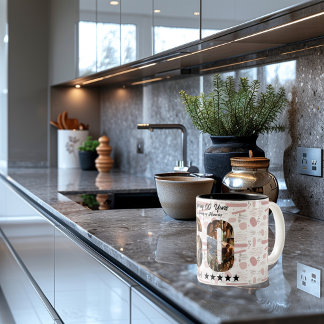 Savoring 60 years Photo Collage Mug - Nom personna