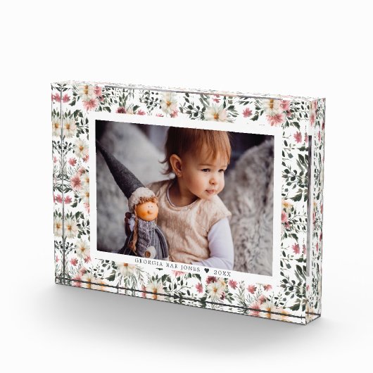 Savory Rustic Floral | Fotoblok (Rechts)