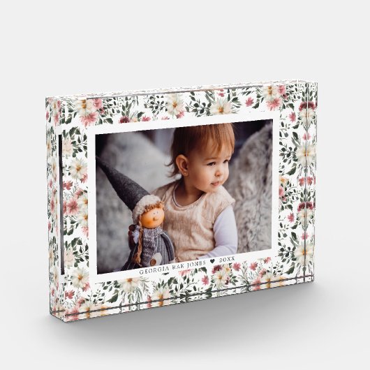 Savory Rustic Floral | Fotoblok (Links)