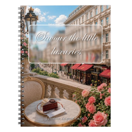 Savourer Les Petits Luxes Journal Café de Vienne (Devant)