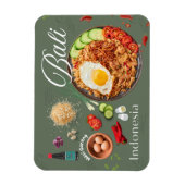 Savourez les saveurs des Magnets de Nasi Goreng (Vertical)