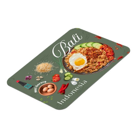 Savourez les saveurs des Magnets de Nasi Goreng (Côté Gauche)