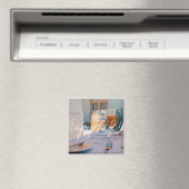 Savourez un Jus de Vie Restaurant Menu Magnet (In Situ (Lave-vaisselle))