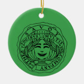 Savoy ceramic ornament (Voorkant)