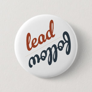 Savoy Swing Club Lead/Follow Buttonnen Ronde Button 5,7 Cm
