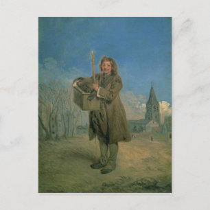 Savoyard met Marmot, 1715-16 Briefkaart