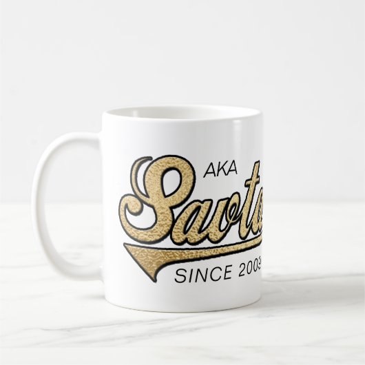 Savta/Hebreeuws oma Mok "AKA Savta Sindsdien..." (Links)