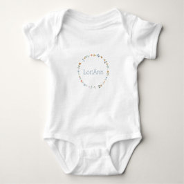 Savvy Babes gepersonaliseerde krans Romper