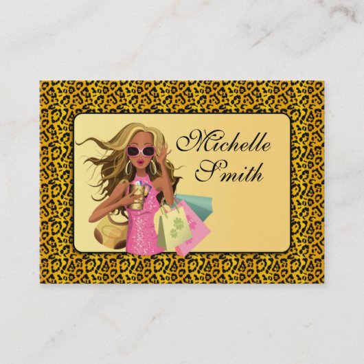 Savvy Shopper 2 Chubby Visitekaartje (Voorkant)