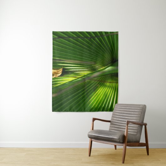 Saw Palmetto en Leaf Wandkleed (In situ)