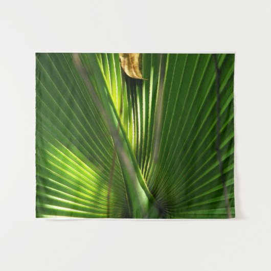 Saw Palmetto en Leaf Wandkleed (Voorkant (horizontaal))