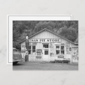 Saw Pit Store, 1940 Briefkaart (Voorkant / Achterkant)