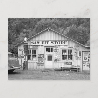 Saw Pit Store, 1940 Briefkaart