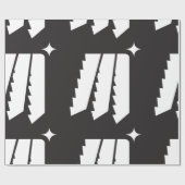 Saw Teeth Wrapping Paper Cadeaupapier (Vlak)